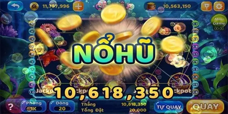 Hệ thống nổ hũ phong phú với nhiều chủ đề độc đáo.