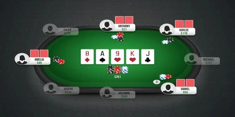 Poker RWIN có nhiều biến thể để chọn lựa